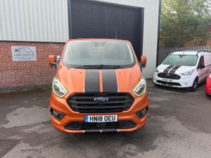 2018 Ford Transit Custom 2.0 290 Ecoblue Sport L1 H1 Euro 6 5dr in Orange — image 2