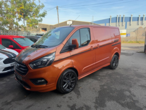 2018 Ford Transit Custom 2.0 290 Ecoblue Sport L1 H1 Euro 6 5dr in Orange — image 3