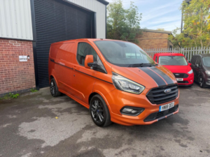 2018 Ford Transit Custom 2.0 290 Ecoblue Sport L1 H1 Euro 6 5dr in Orange — image 5