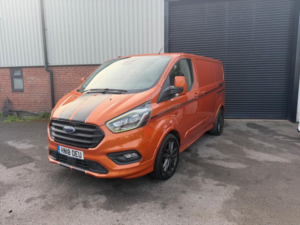 2018 Ford Transit Custom 2.0 290 Ecoblue Sport L1 H1 Euro 6 5dr in Orange — image 6