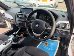 2013 BMW 1 Series 2.0 116d M Sport Euro 5 (s/s) 5dr in White — image 3