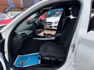 2013 BMW 1 Series 2.0 116d M Sport Euro 5 (s/s) 5dr in White — image 4