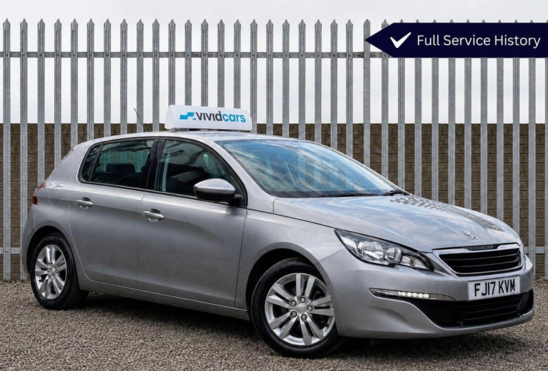 2018 Peugeot 308 1.6 Bluehdi Active Euro 6 (s/s) 5dr in Grey — image 1