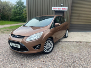 2013 Ford C-Max 1.6 Tdci Titanium Euro 5 5dr in Brown — image 3