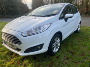 2017 Ford Fiesta 1.0 T Ecoboost Zetec in White — image 4
