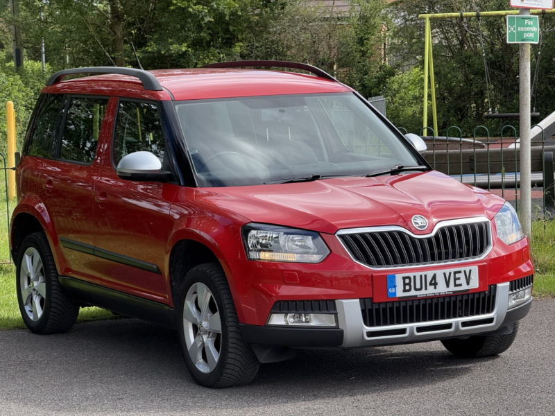 2014 Skoda Yeti 2.0 Tdi Se in Red — image 1
