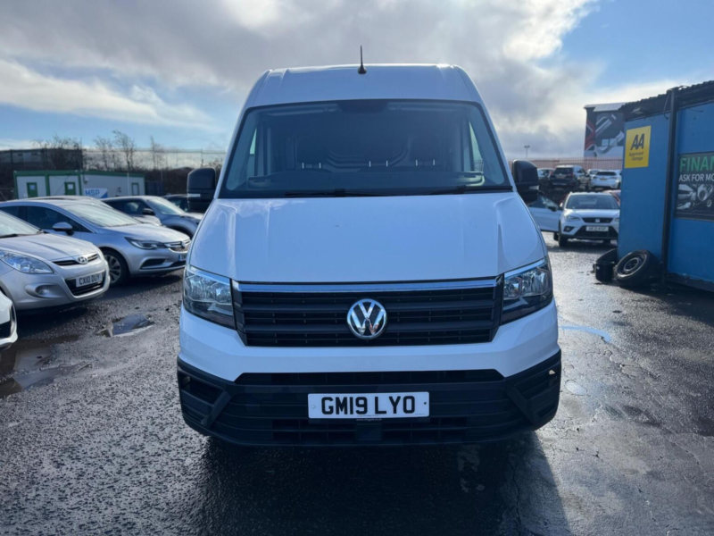 2019 Volkswagen Crafter 2.0 Tdi Cr35 Trendline Rwd Mwb High Roof Euro 6 (s/s) 5dr in White — image 1