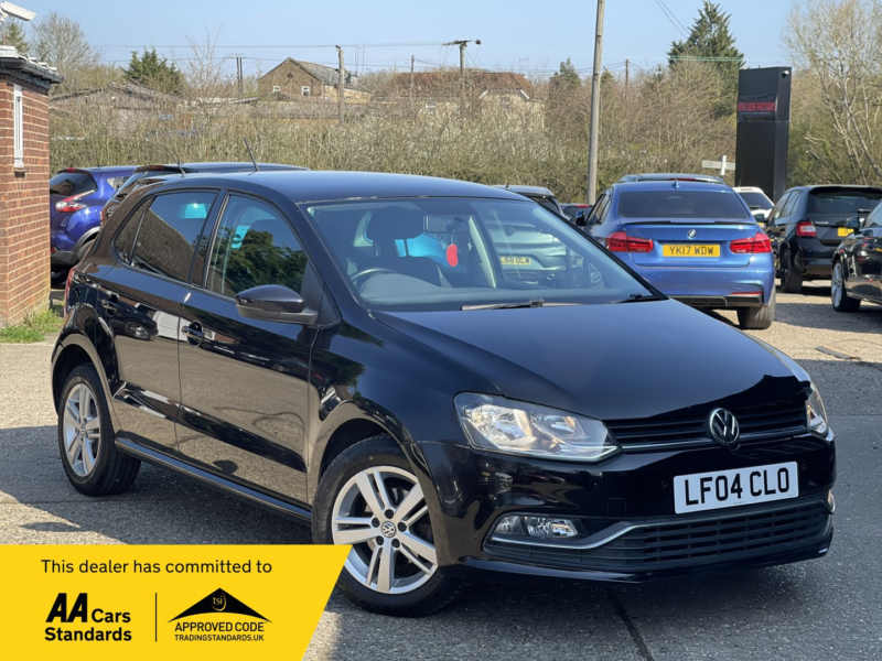 2017 Volkswagen Polo 1.0 Bluemotion Tech Match in Black — image 1