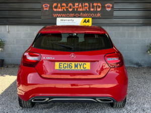 2016 Mercedes-Benz A Class 1.5 A180d Sport in Red — image 6