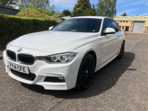 2014 BMW 3 Series 2.0 320d M Sport Saloon 4dr Diesel Auto Xdrive Euro 5 (s/s) (184 Ps) in White — image 3