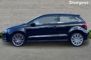 2017 Volkswagen Polo 1.4 Tsi Bluemotion Tech Act Bluegt DSG Euro 6 (s/s) 3dr in Black — image 4