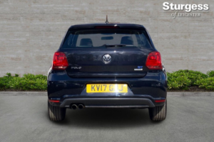 2017 Volkswagen Polo 1.4 Tsi Bluemotion Tech Act Bluegt DSG Euro 6 (s/s) 3dr in Black — image 6