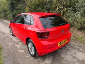 2019 Volkswagen Polo 1.0 Tsi Se Euro 6 (s/s) 5dr in Red — image 5