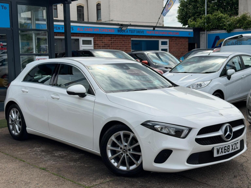 2018 Mercedes-Benz A Class 1.5 A180d Sport (executive) 7g-Dct Euro 6 (s/s) 5dr in White — image 1