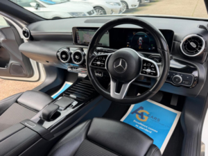 2018 Mercedes-Benz A Class 1.5 A180d Sport (executive) 7g-Dct Euro 6 (s/s) 5dr in White — image 3
