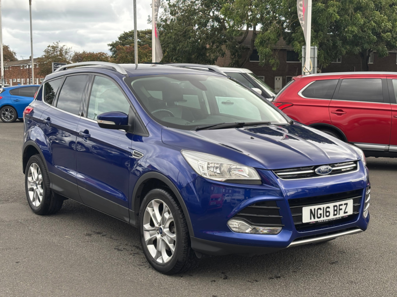 2016 Ford Kuga 2.0 Tdci Titanium SUV 5dr Diesel Manual 2WD Euro 6 (s/s) (150 Ps) in Blue — image 1