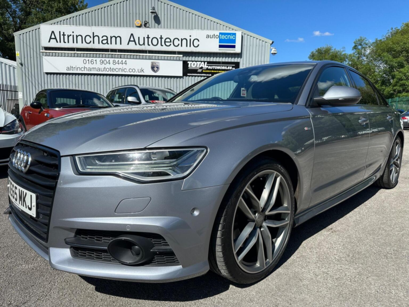 2015 Audi A6 Saloon 3.0 Tdi V6 Black Edition S Tronic Quattro Euro 6 (s/s) 4dr in Grey — image 1