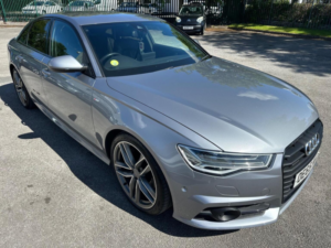 2015 Audi A6 Saloon 3.0 Tdi V6 Black Edition S Tronic Quattro Euro 6 (s/s) 4dr in Grey — image 2