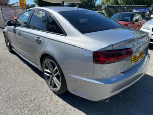 2015 Audi A6 Saloon 3.0 Tdi V6 Black Edition S Tronic Quattro Euro 6 (s/s) 4dr in Grey — image 5