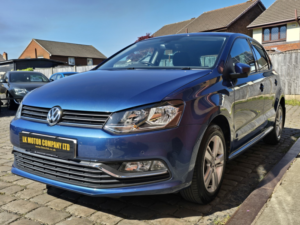 2017 Volkswagen Polo 1.2 Tsi Bluemotion Tech Match Edition in Blue — image 4