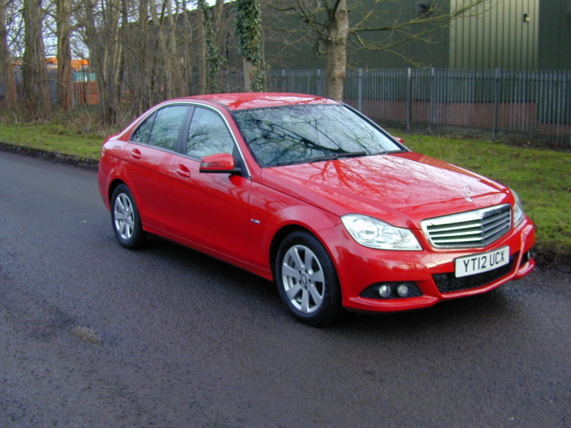 2012 Mercedes-Benz C Class Ref 8763 - Mercedes W204 C Class C180se Blue Efficiency - High Spec - Just 27k! (rhd - Uk Car) in Red — image 1