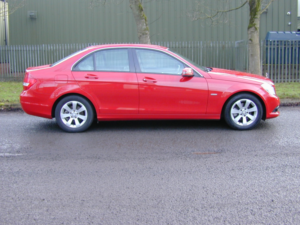2012 Mercedes-Benz C Class Ref 8763 - Mercedes W204 C Class C180se Blue Efficiency - High Spec - Just 27k! (rhd - Uk Car) in Red — image 2