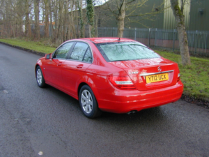 2012 Mercedes-Benz C Class Ref 8763 - Mercedes W204 C Class C180se Blue Efficiency - High Spec - Just 27k! (rhd - Uk Car) in Red — image 6