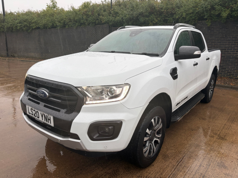 2020 Ford Ranger 2.0 Ecoblue Wildtrak Pickup Double Cab 4dr Diesel Auto 4WD Euro 6 (s/s) (213 Ps) in White — image 1