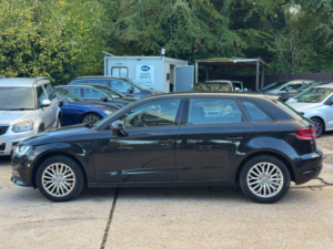 2015 Audi A3 1.6 Tdi Se Technik Sportback Euro 6 (s/s) 5dr in Black — image 4