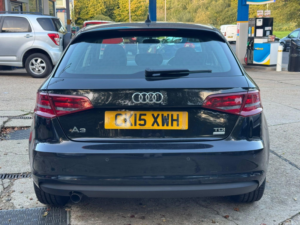 2015 Audi A3 1.6 Tdi Se Technik Sportback Euro 6 (s/s) 5dr in Black — image 5