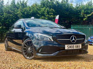 2018 Mercedes-Benz Cla 2.1 Cla220d Amg Line Coupe 7g-Dct Euro 6 (s/s) 4dr in Black — image 3
