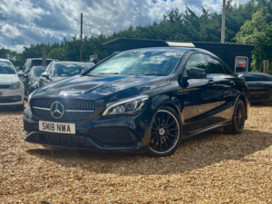 2018 Mercedes-Benz Cla 2.1 Cla220d Amg Line Coupe 7g-Dct Euro 6 (s/s) 4dr in Black — image 4