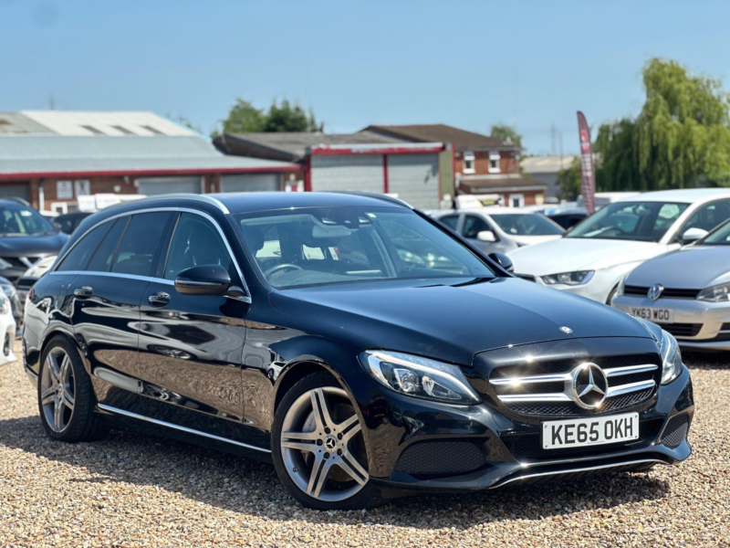 2016 Mercedes-Benz C Class 2.0 C350e 6.4kwh Sport G-Tronic+ Euro 6 (s/s) 5dr in Black — image 1