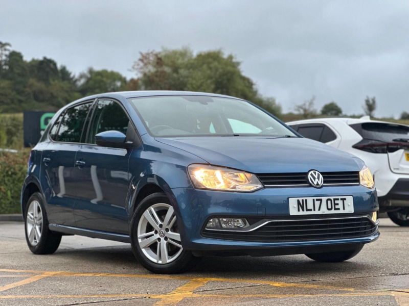 2017 Volkswagen Polo 1.0 Bluemotion Tech Match Edition Euro 6 (s/s) 5dr in Blue — image 1