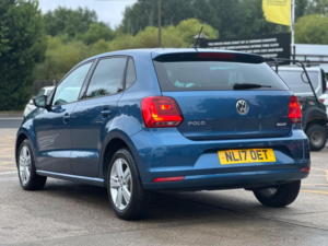 2017 Volkswagen Polo 1.0 Bluemotion Tech Match Edition Euro 6 (s/s) 5dr in Blue — image 5