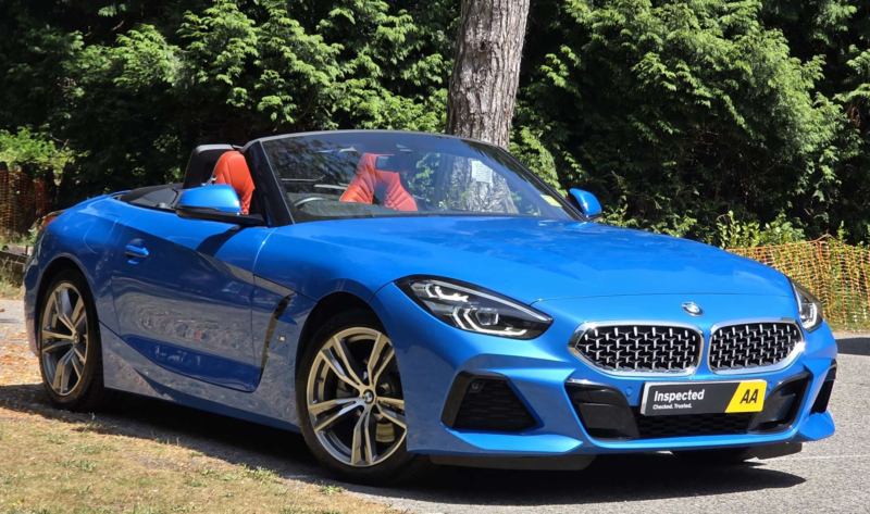 2021 BMW Z4 2.0 Z4 Sdrive 20i M Sport Auto 2dr in Blue — image 1