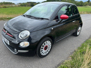2022 Fiat 500 1.0 Mhev Red Hatchback 3dr Petrol Manual Euro 6 (s/s) (70 Bhp) in Black — image 5