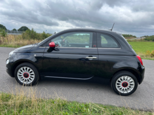 2022 Fiat 500 1.0 Mhev Red Hatchback 3dr Petrol Manual Euro 6 (s/s) (70 Bhp) in Black — image 6
