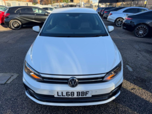 2018 Volkswagen Polo 1.0 Tsi R-Line DSG Euro 6 (s/s) 5dr in White — image 2