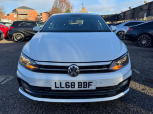 2018 Volkswagen Polo 1.0 Tsi R-Line DSG Euro 6 (s/s) 5dr in White — image 4