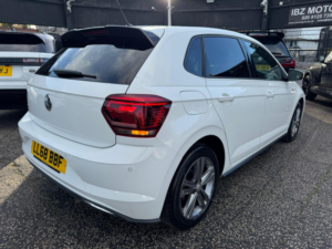 2018 Volkswagen Polo 1.0 Tsi R-Line DSG Euro 6 (s/s) 5dr in White — image 6