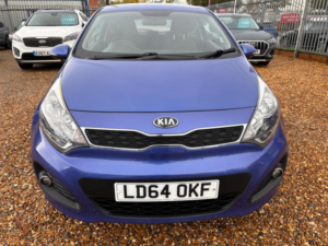 2014 Kia Rio 1.4 2 Euro 5 3dr in Blue — image 2