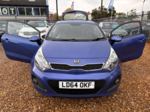 2014 Kia Rio 1.4 2 Euro 5 3dr in Blue — image 6