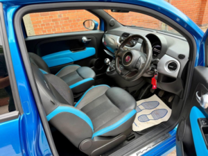2014 Fiat 500 0.9 Twinair S Euro 6 (s/s) 3dr in Blue — image 3