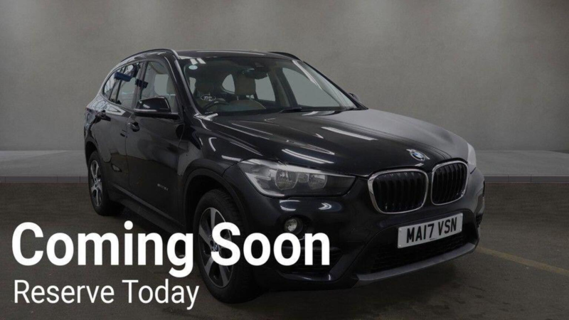 2017 BMW X1 2.0 18d Se Auto Sdrive Euro 6 (s/s) 5dr in Black — image 1