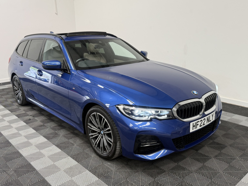 2022 BMW 3 Series 2.0 320d M Sport Touring in Blue — image 1