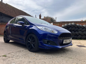2017 Ford Fiesta 1.0 T Ecoboost St-Line in Blue — image 2