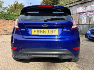 2017 Ford Fiesta 1.0 T Ecoboost St-Line in Blue — image 4