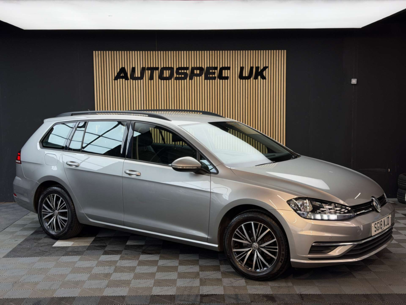 2018 Volkswagen Golf 1.4 Tsi Se Nav Estate 5dr Petrol Manual Euro 6 (s/s) (125 Ps) in Silver — image 1