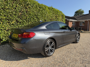2014 BMW 4 Series 3.0 435d Xdrive M Sport Coupe in Grey — image 2